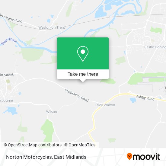 Norton Motorcycles map