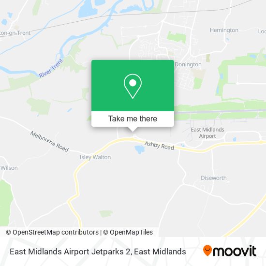 East Midlands Airport Jetparks 2 map