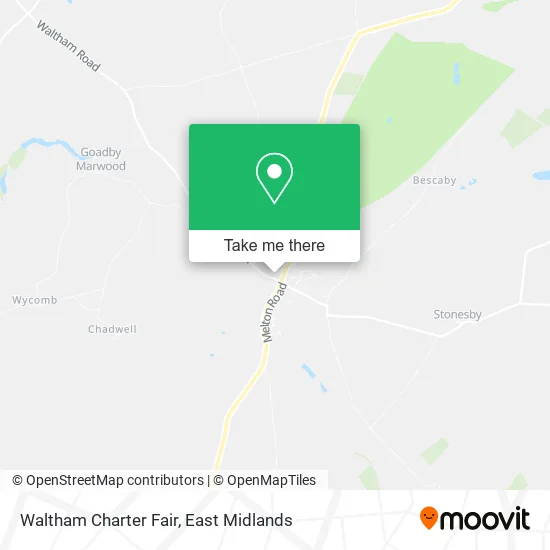 Waltham Charter Fair map
