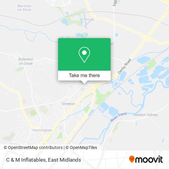 C & M Inflatables map