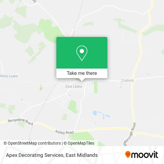 Apex Decorating Services map
