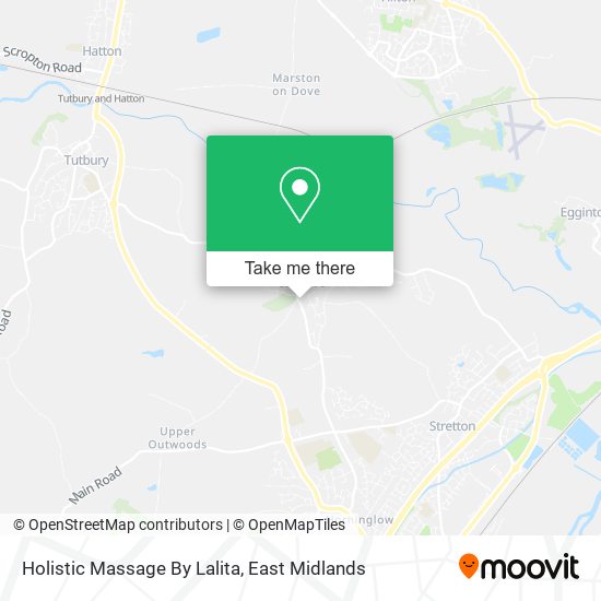 Holistic Massage By Lalita map