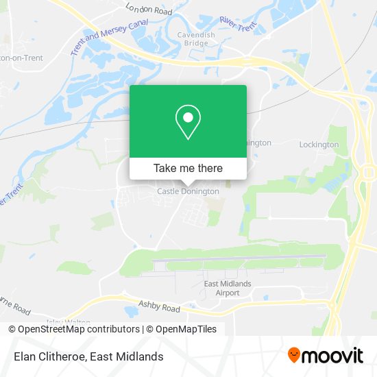 Elan Clitheroe map