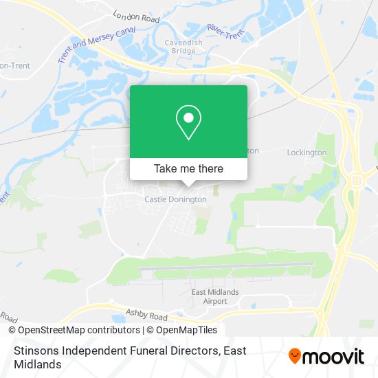 Stinsons Independent Funeral Directors map