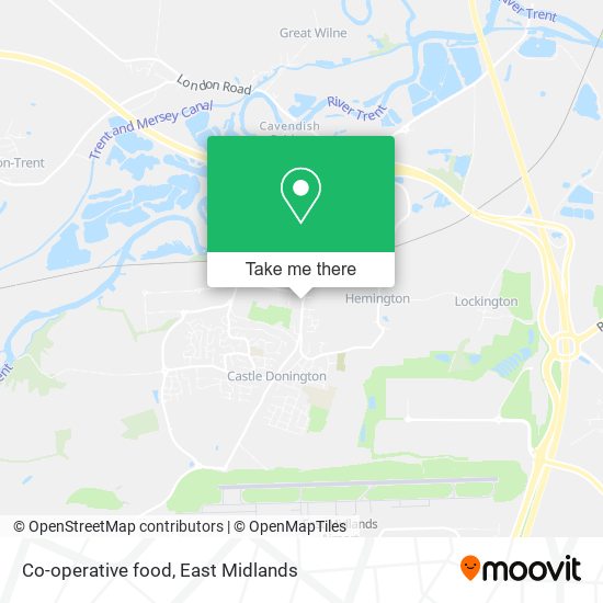 Co-operative food map