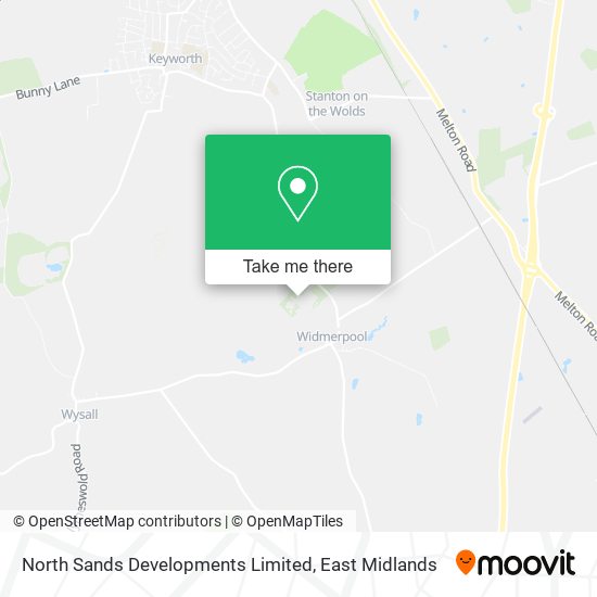 North Sands Developments Limited map