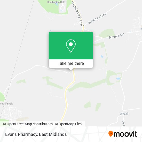 Evans Pharmacy map