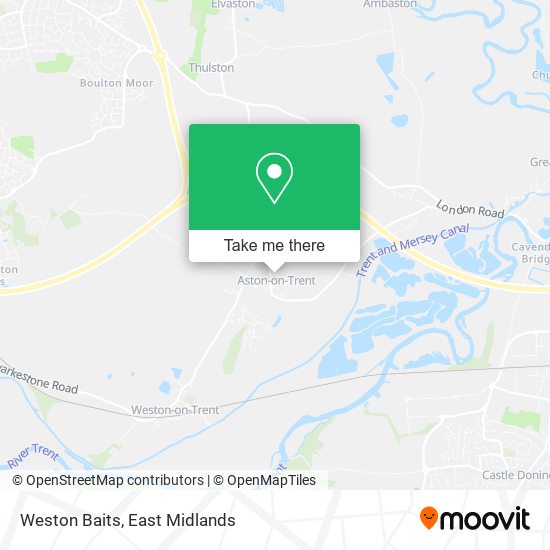 Weston Baits map