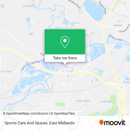 Sports Cars And Spares map