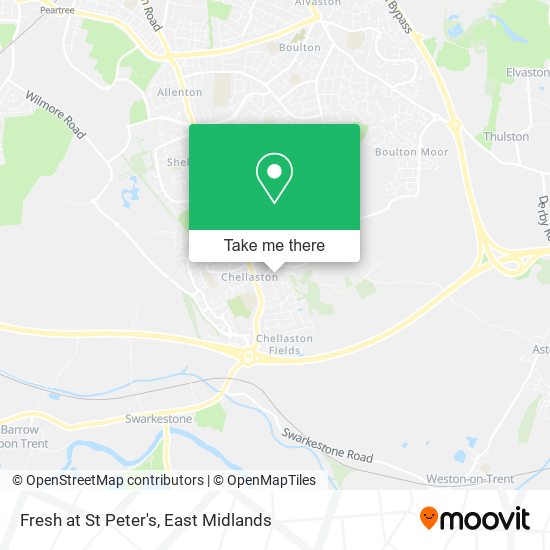Fresh at St Peter's map