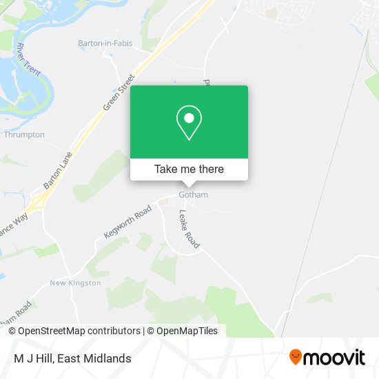 M J Hill map