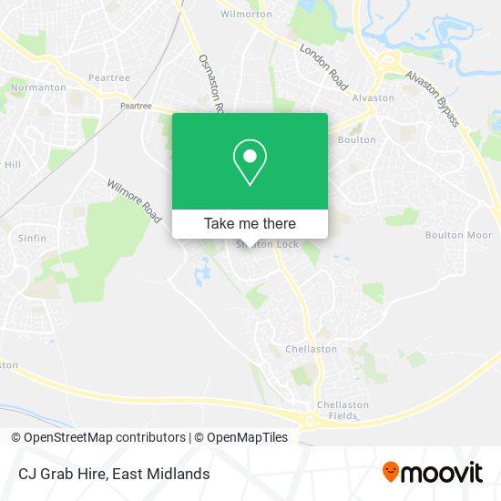 CJ Grab Hire map