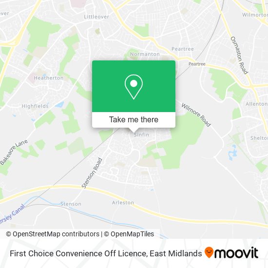 First Choice Convenience Off Licence map