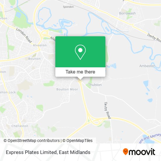 Express Plates Limited map
