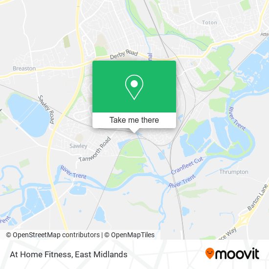 At Home Fitness map