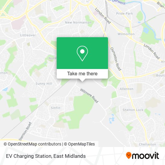 EV Charging Station map