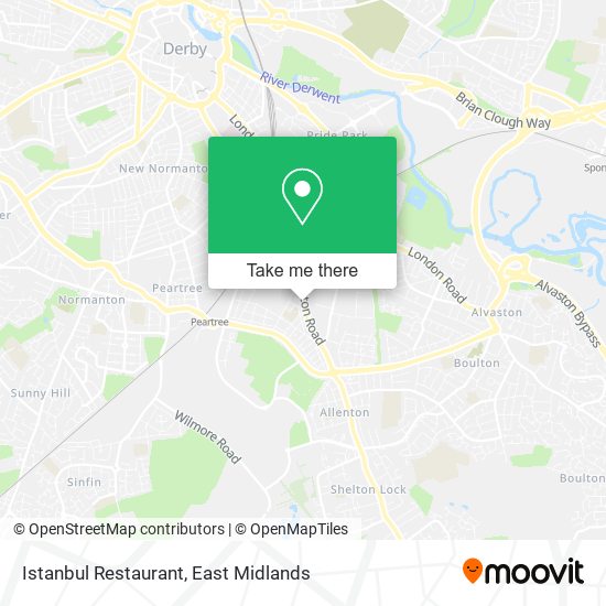 Istanbul Restaurant map