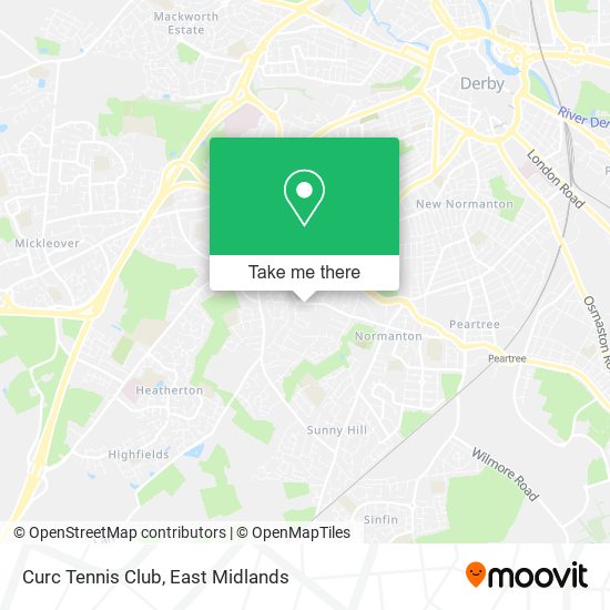 Curc Tennis Club map