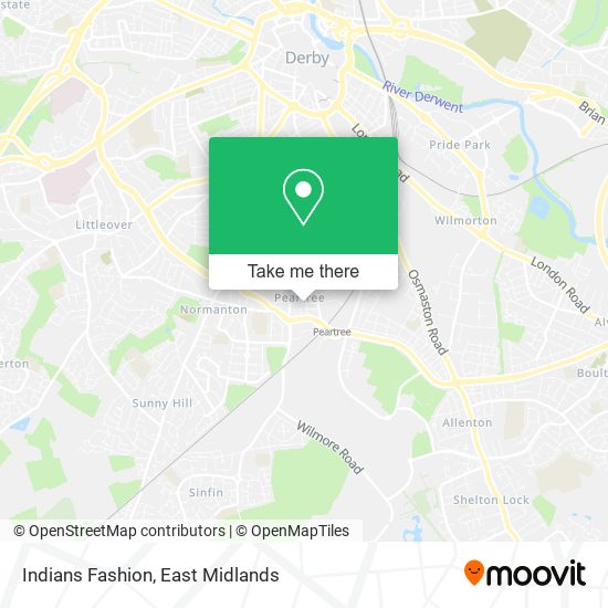 Indians Fashion map