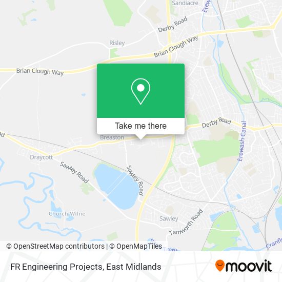 FR Engineering Projects map