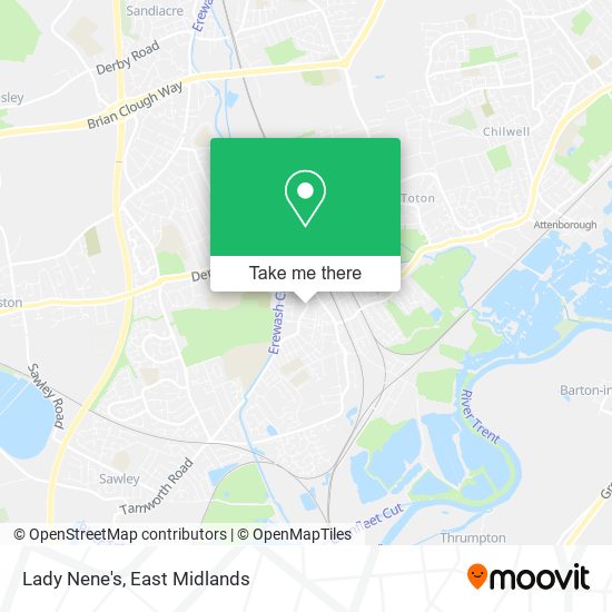 Lady Nene's map