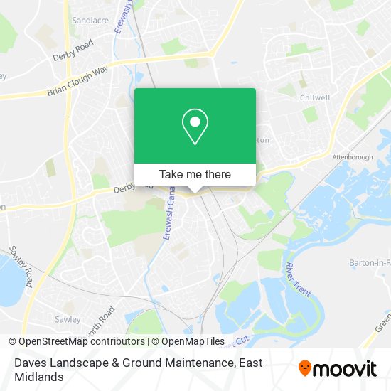 Daves Landscape & Ground Maintenance map