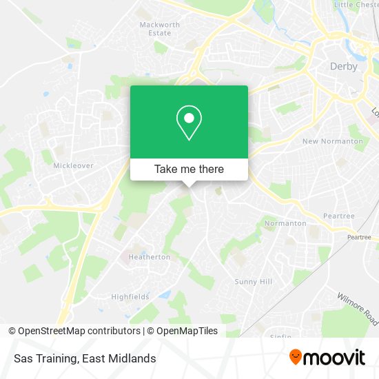 Sas Training map