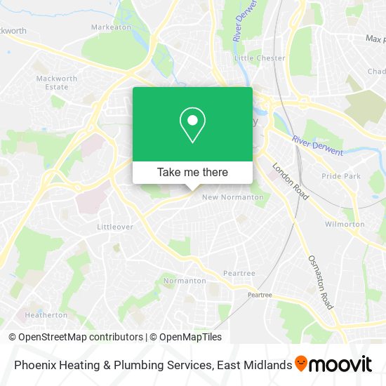 Phoenix Heating & Plumbing Services map