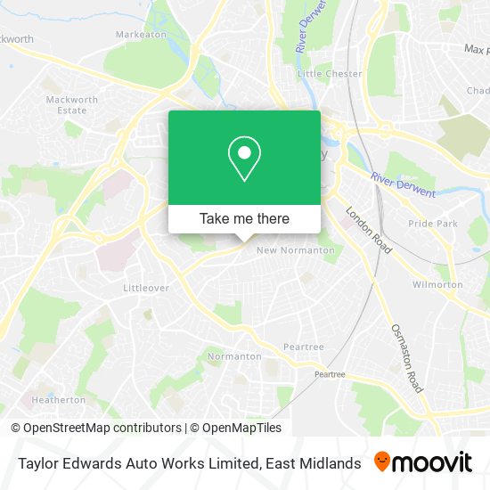 Taylor Edwards Auto Works Limited map