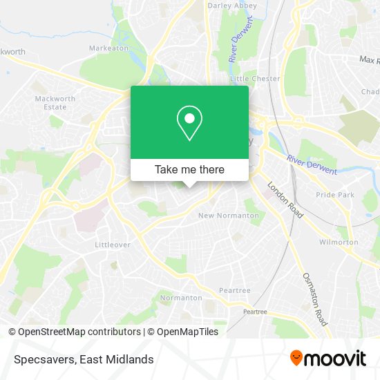 Specsavers map