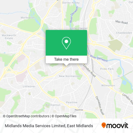 Midlands Media Services Limited map