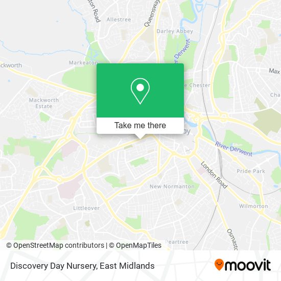 Discovery Day Nursery map