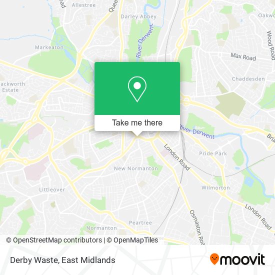 Derby Waste map