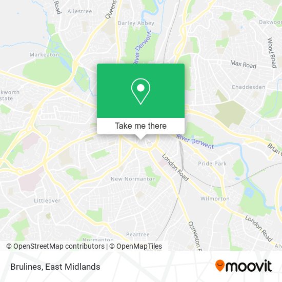 Brulines map