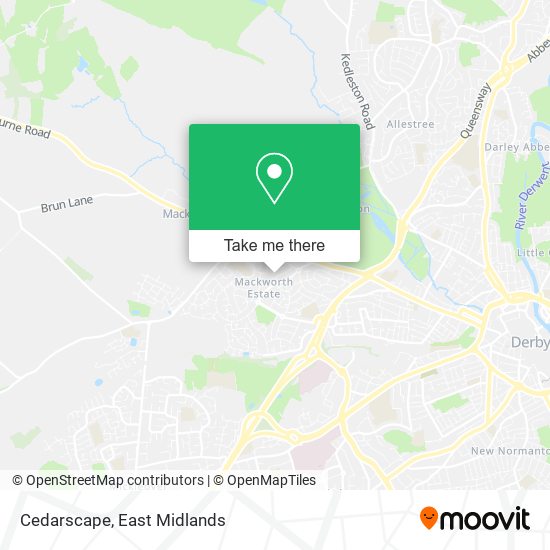 Cedarscape map