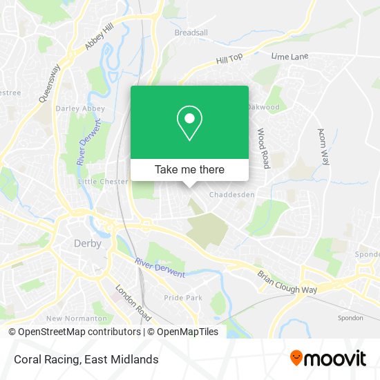 Coral Racing map