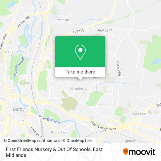 First Friends Nursery & Out Of Schools map
