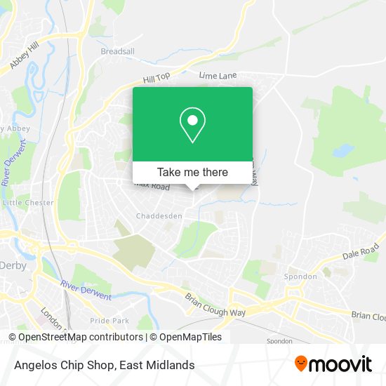 Angelos Chip Shop map