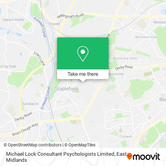 Michael Lock Consultant Psychologists Limited map