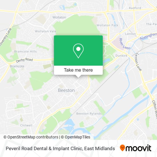 Peveril Road Dental & Implant Clinic map