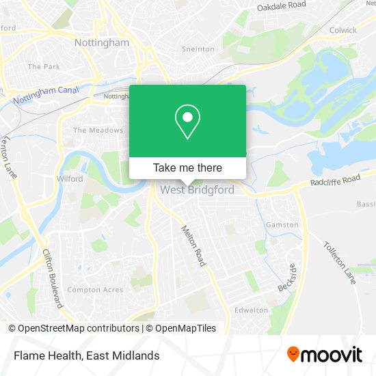 Flame Health map