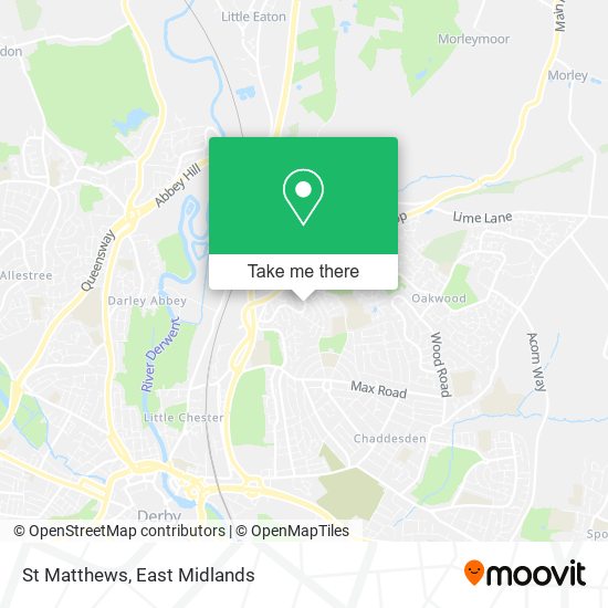 St Matthews map