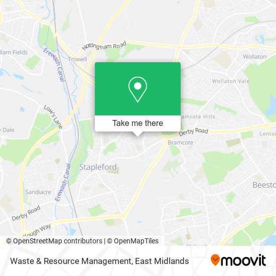 Waste & Resource Management map