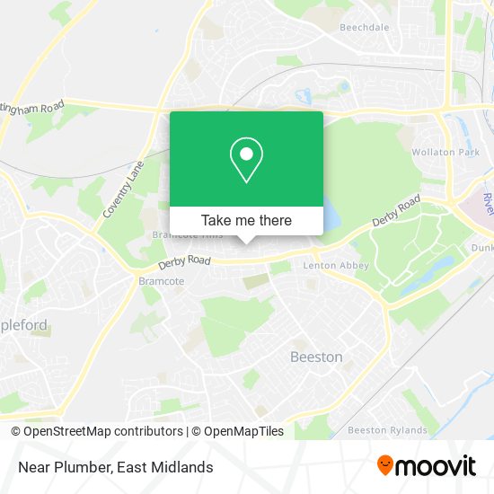 Near Plumber map