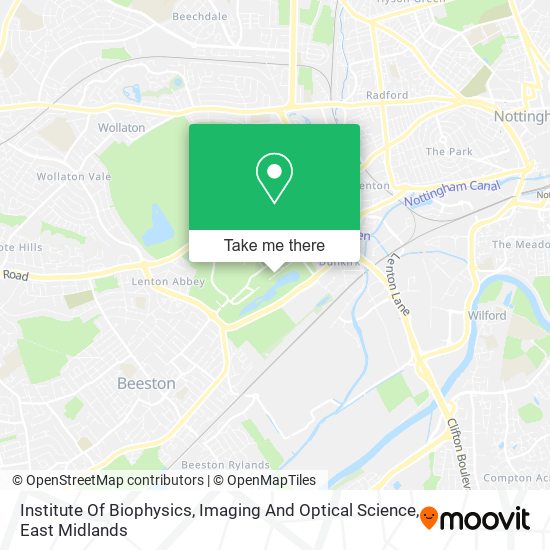 Institute Of Biophysics, Imaging And Optical Science map