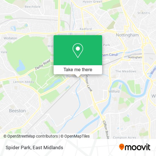 Spider Park map