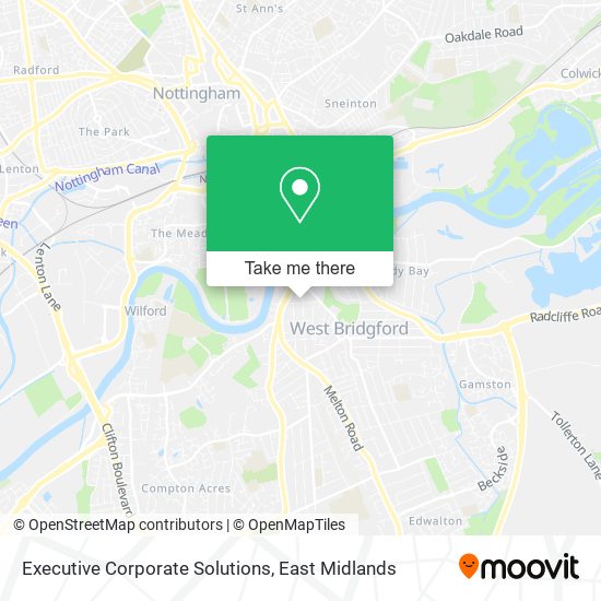 Executive Corporate Solutions map