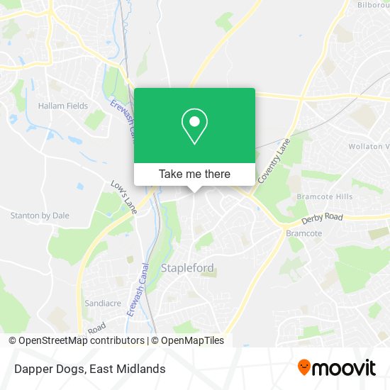Dapper Dogs map