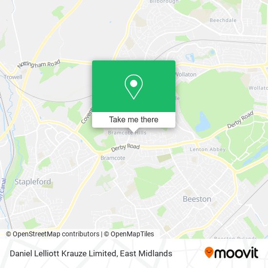 Daniel Lelliott Krauze Limited map