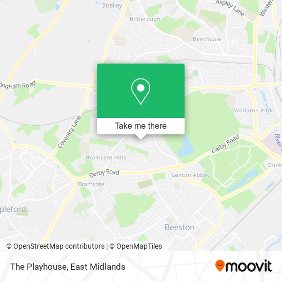 The Playhouse map